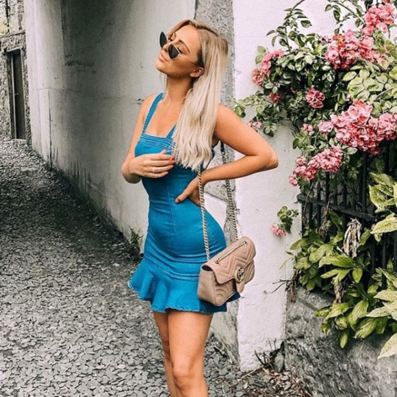 Sydneys Dresses & Skirts - Stretch Denim Sexy Mini Dress FINAL PRICE